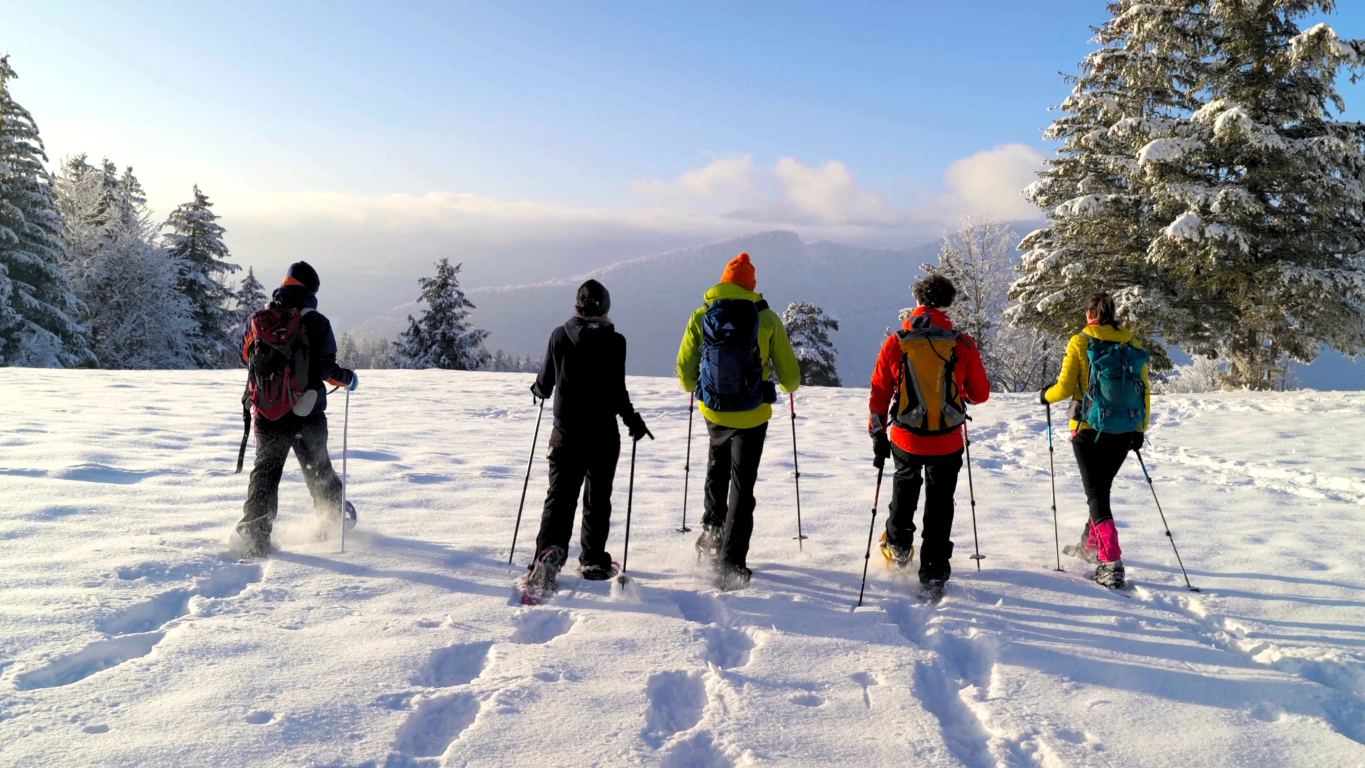 Team building dans la neige<br><small>Rhône-Alpes ➜ Isère ➜ Grenoble ➜ Vercors</small>