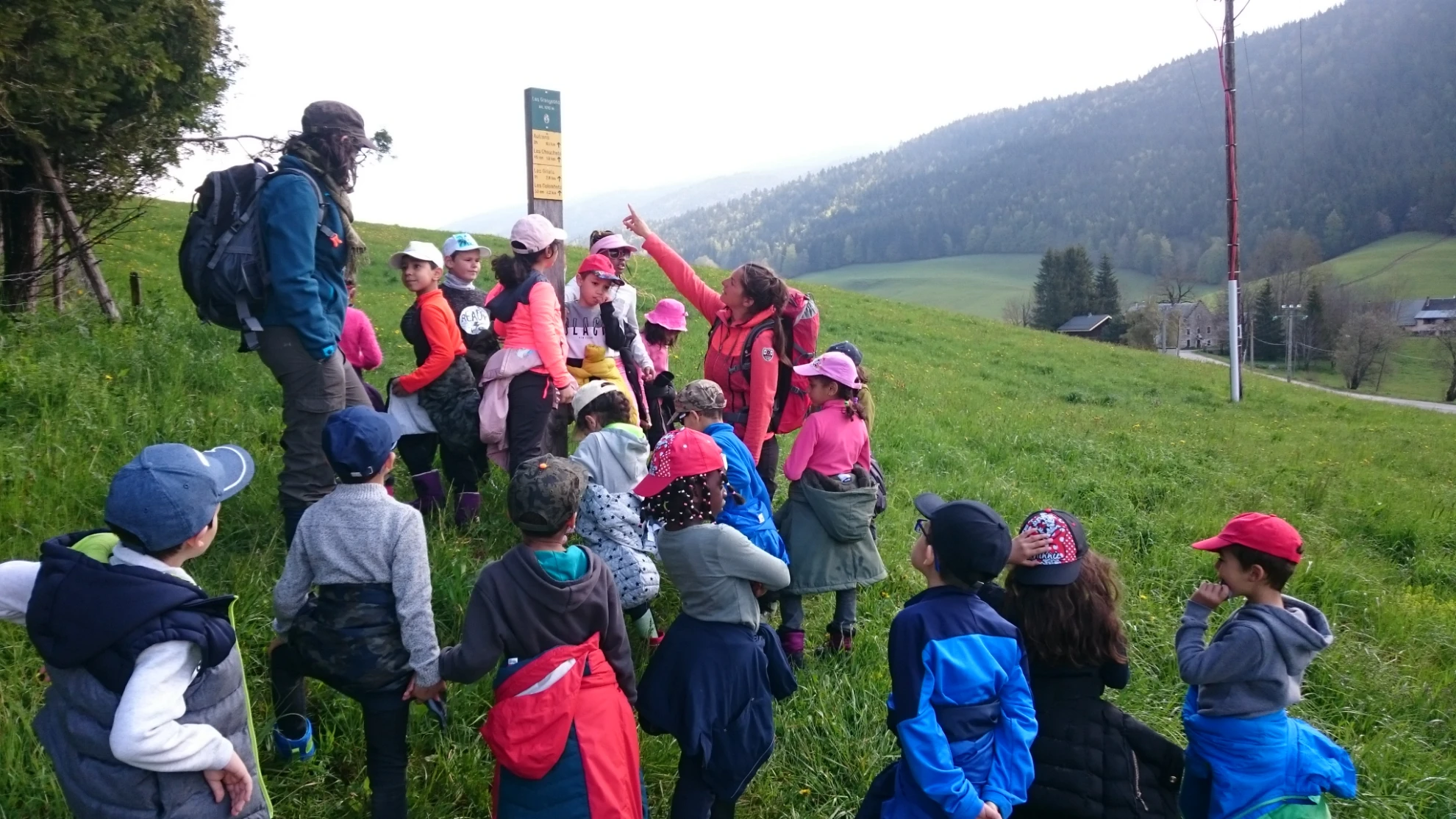 Classe de découvertes à la Montagne