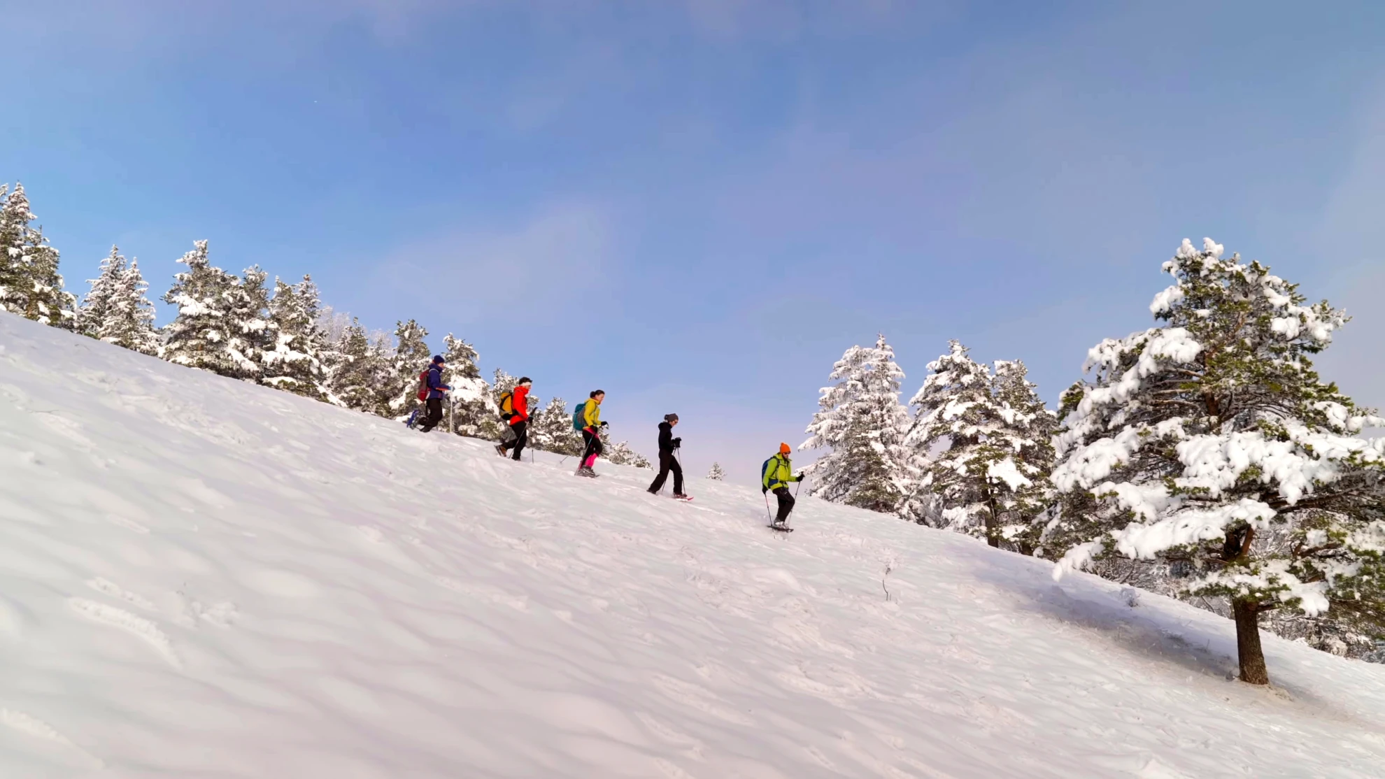 raquette neige villard